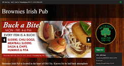 Desktop Screenshot of browniesirishpub.com