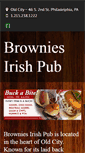 Mobile Screenshot of browniesirishpub.com